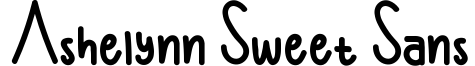 Ashelynn Sweet Sans