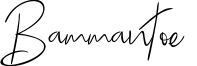 Bammantoe
