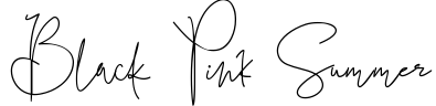 Black Pink Summer