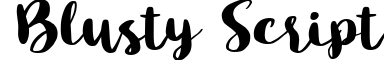 Blusty Script