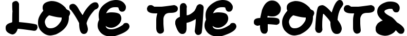 Love The Fonts