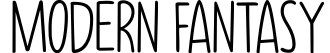 Modern Fantasy