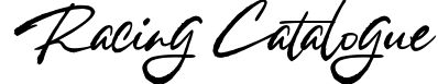 Racing Catalogue