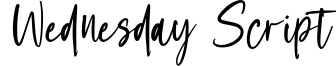 Wednesday Script