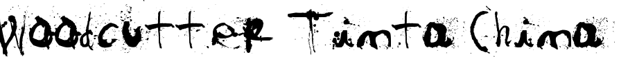 Woodcutter Tinta China