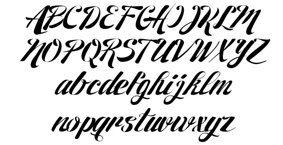 27th RPSfont specimens