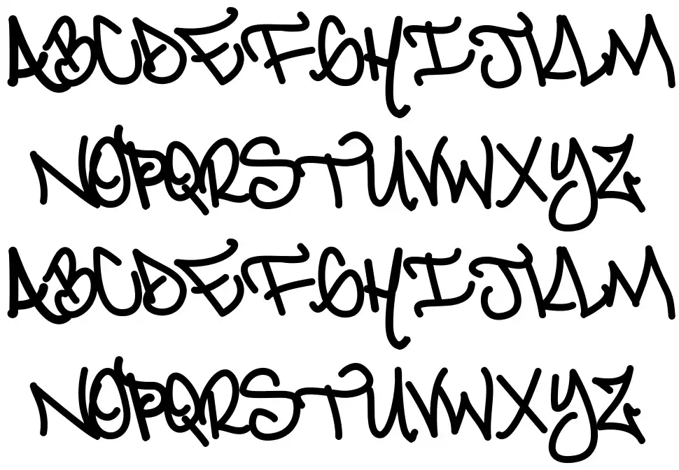 2Loco In Crimefont specimens