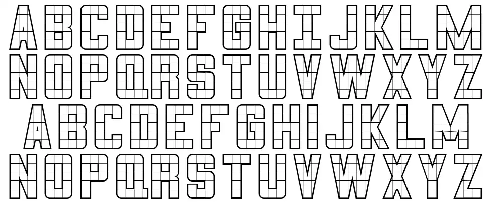 3x5font specimens
