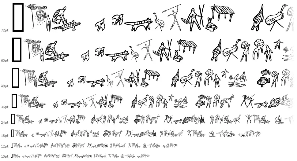 Aboriginebats 1 + 2font waterfall