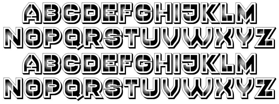 Adoptedfont specimens