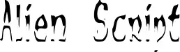 Alien Script