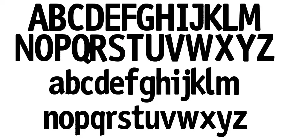 Amazonfont specimens