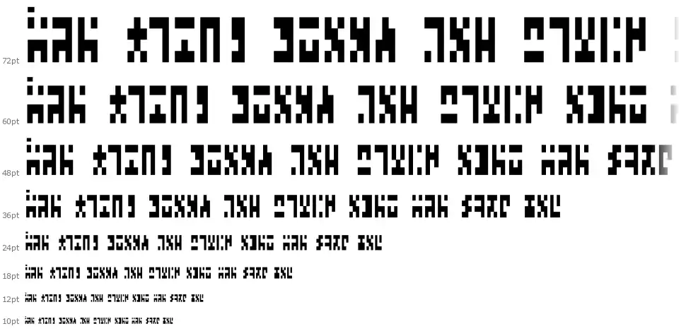 Ancient G Modernfont waterfall