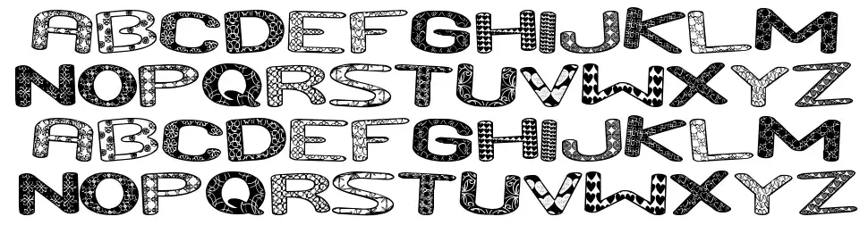 And Run STfont specimens