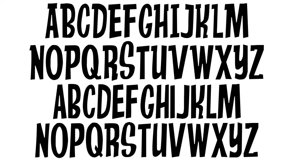 Anderson Stingrayfont specimens