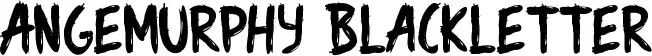 Angemurphy Blackletter