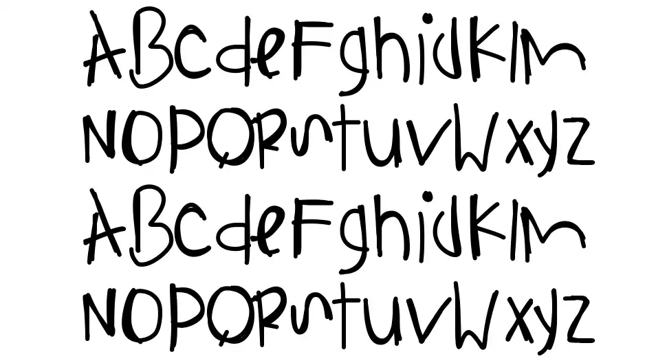 Anything Is Possiblefont specimens