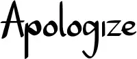 Apologize
