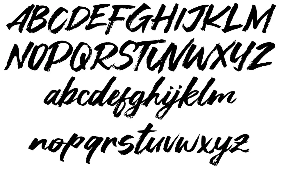 Asia Tigerfont specimens