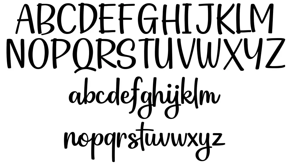 Astronauta Scriptfont specimens