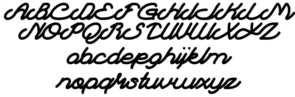 Autopilotfont specimens