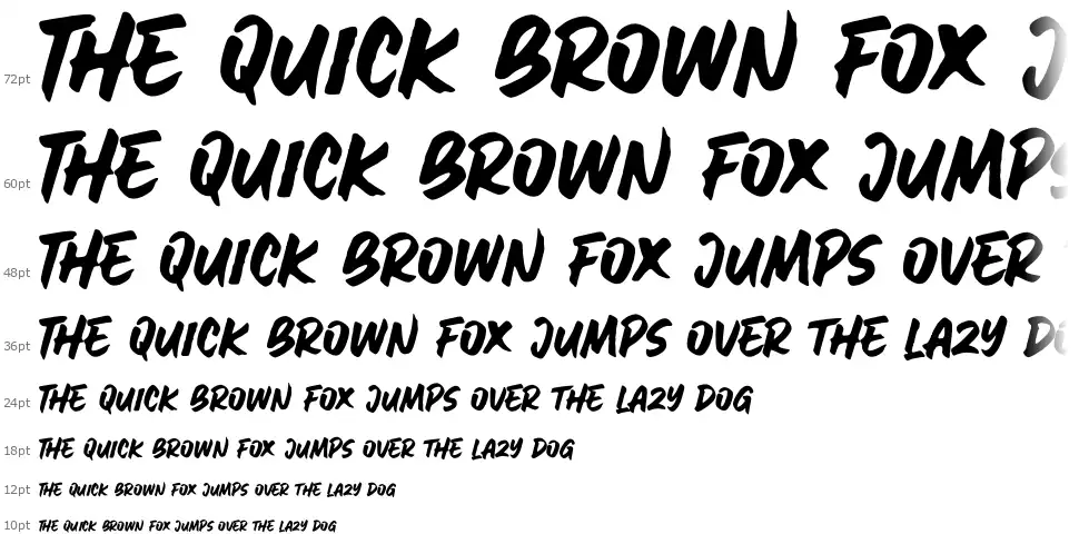 Awesome Journeyfont waterfall