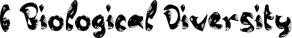 b Biological Diversity