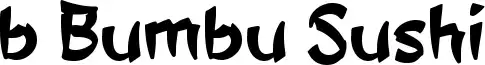 b Bumbu Sushi