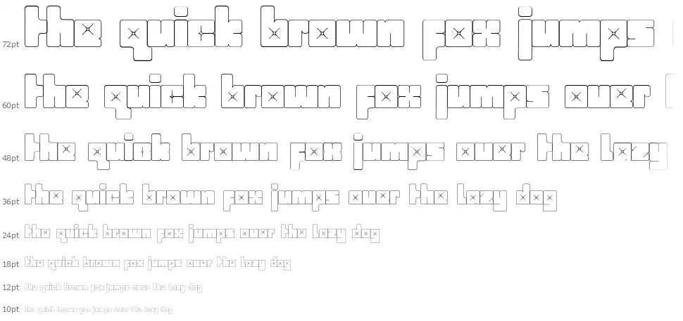 Babyboxfont waterfall