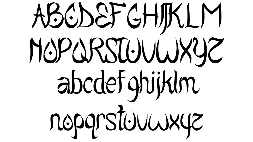 Balqizfont specimens