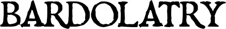 Bardolatry