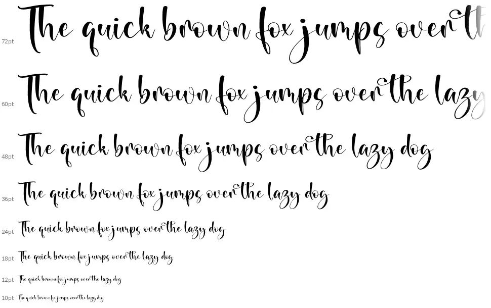 Beauty Brandfont waterfall