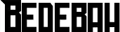 Bedebah