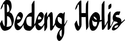 Bedeng Holis