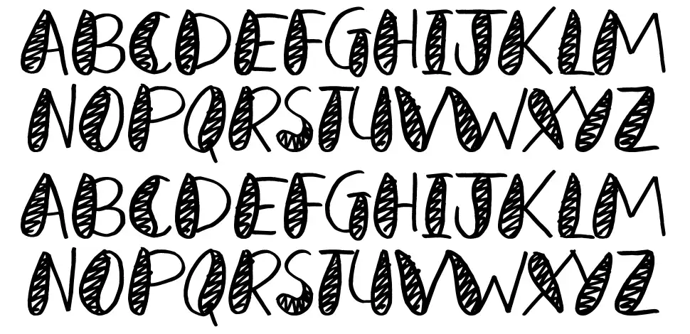 Bible Storiesfont specimens