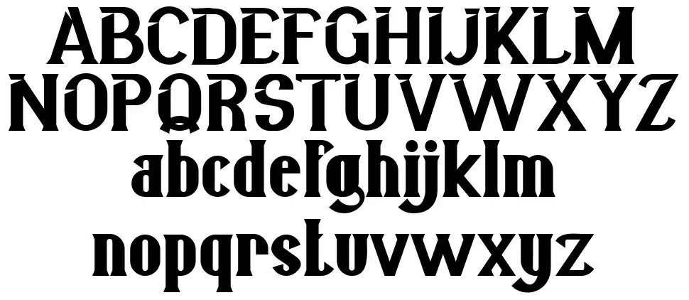 Bigcityfont specimens