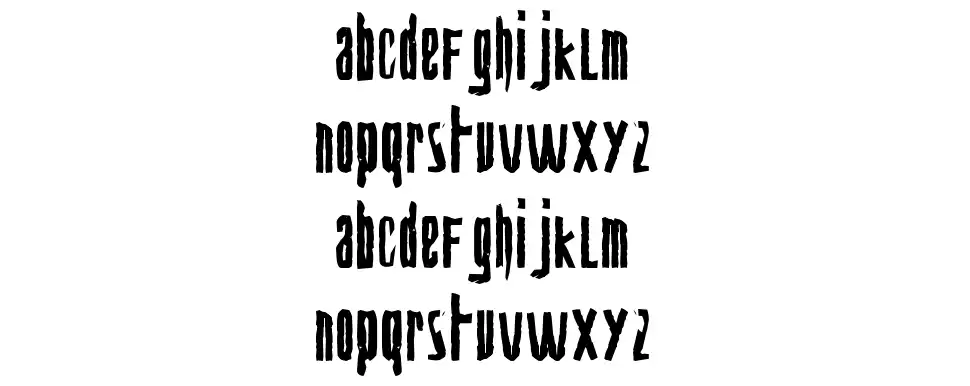 Biohazardfont specimens