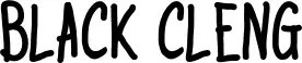 Black Cleng