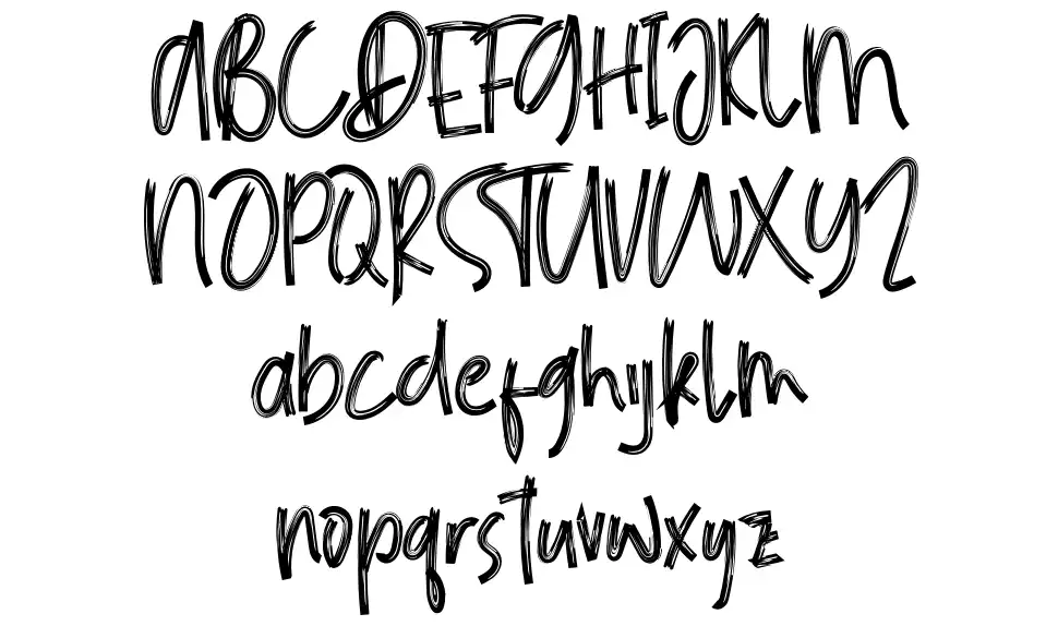 Black Paperfont specimens