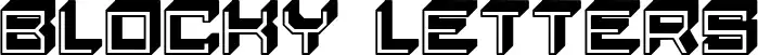 Blocky Letters
