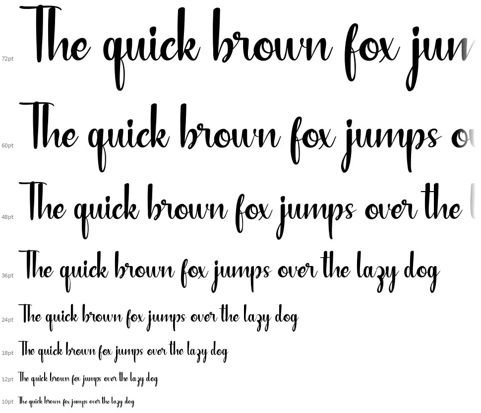 Blushfulfont waterfall