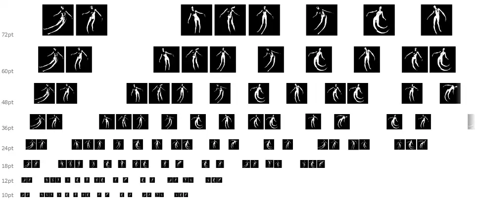 Body Movingfont waterfall