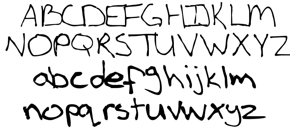 BoldLoudfont specimens