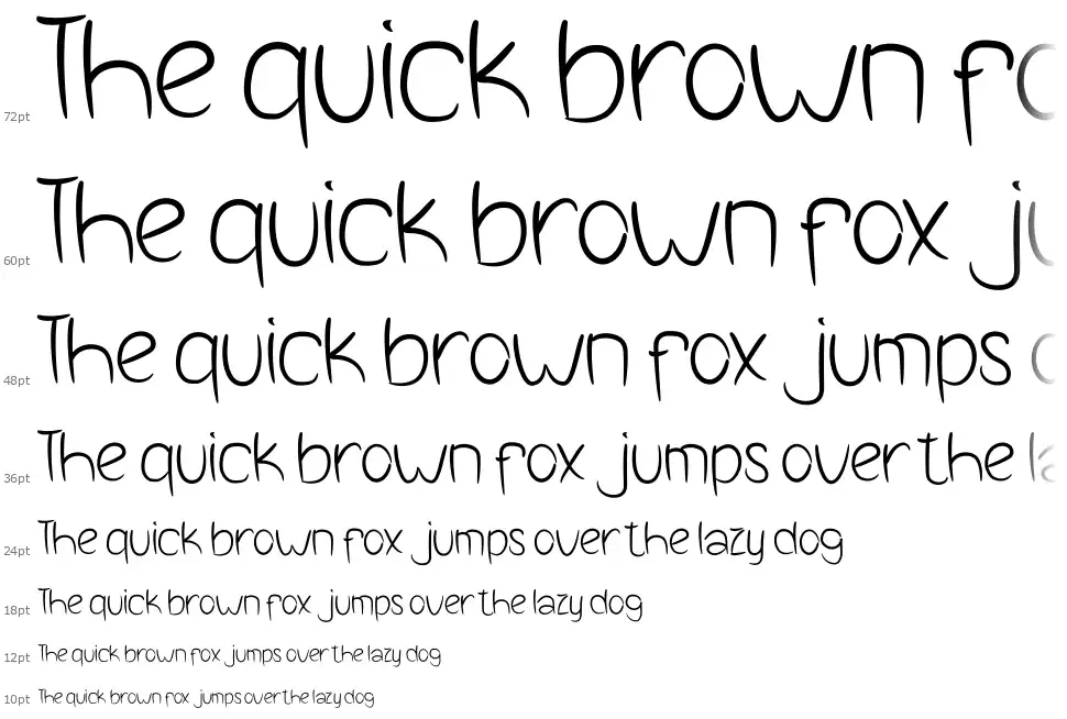 Book Linefont waterfall
