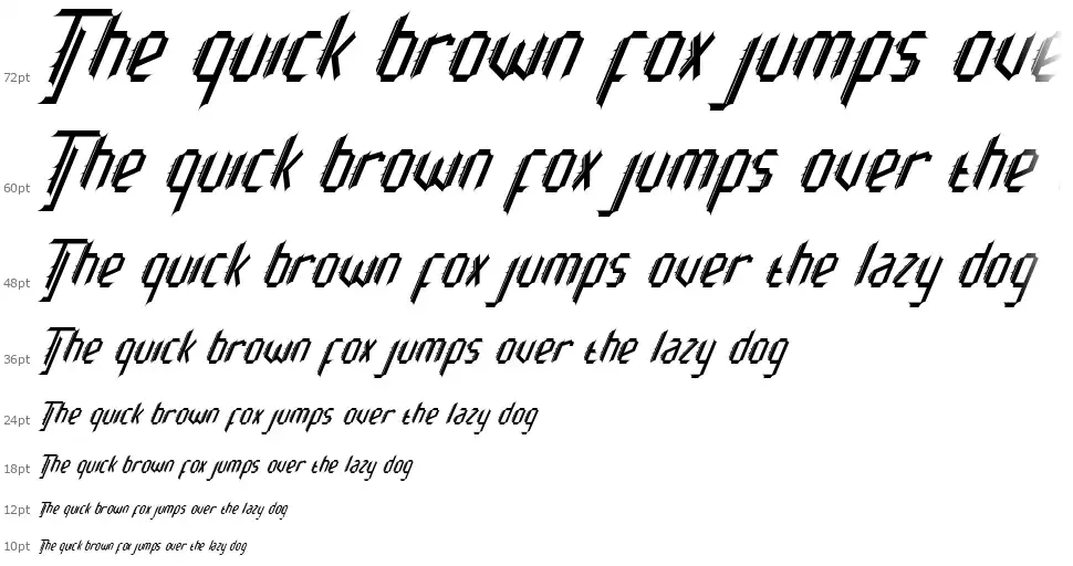 Brainpowerfont waterfall