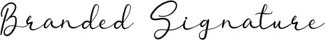 Branded Signature