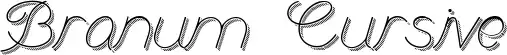 Branum Cursive