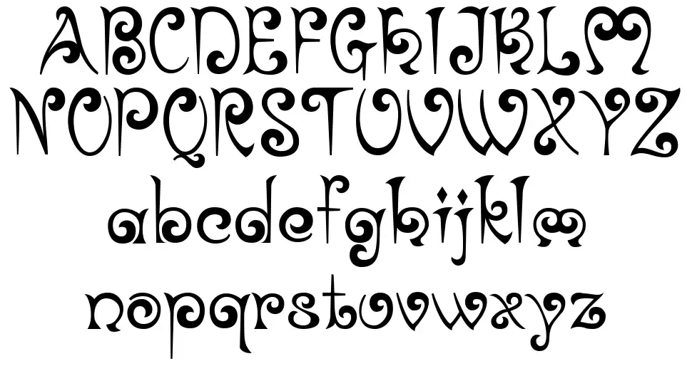 Brittanyfont specimens