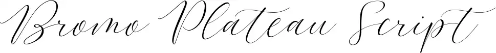 Bromo Plateau Script