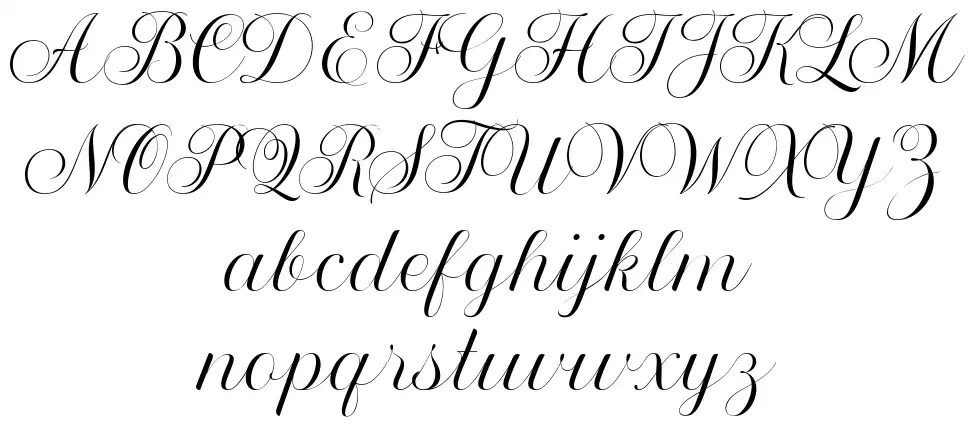 Broted Young Plant Scriptfont specimens